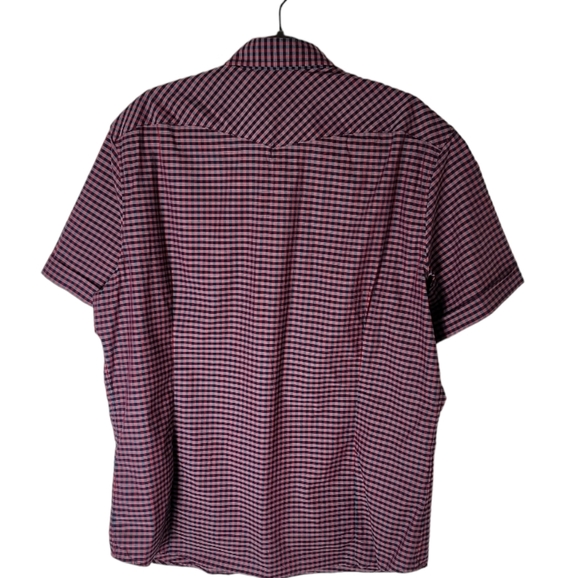 Banana Republic men button down gingham plaid shirt size XL - Picture 2 of 7